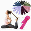Multi-Colors Women Yoga Stretch Strap D-Ring