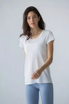 Breathable Yoga Tops Women Short Sleeve Cover Up